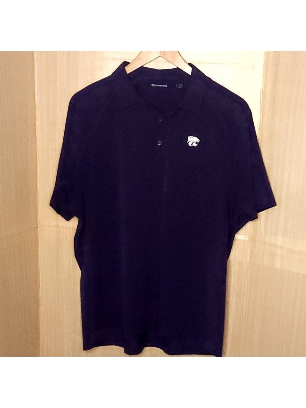 Cutter & Buck Mens Purple Kansas State University XL